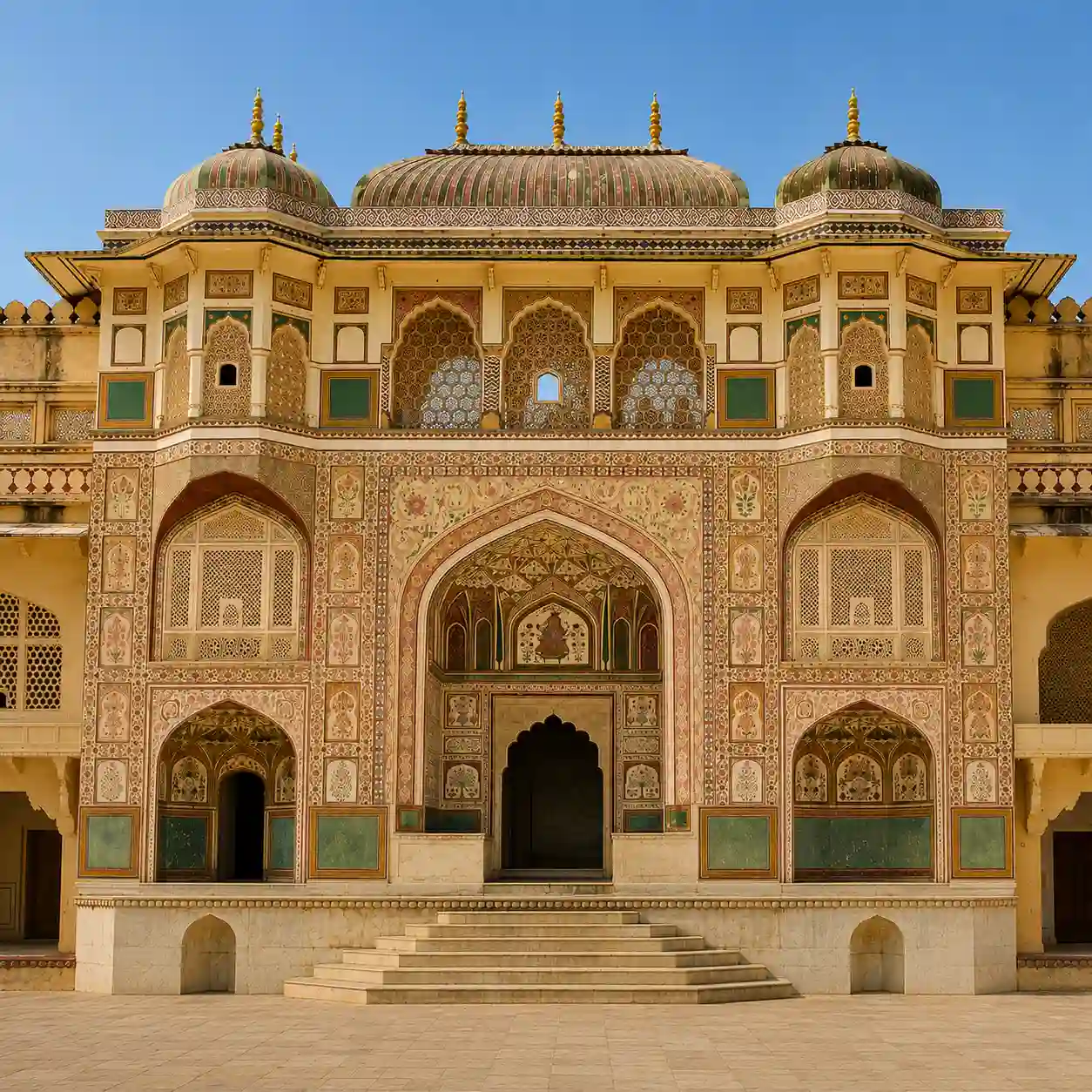 Amber Fort Sheesh Mahal