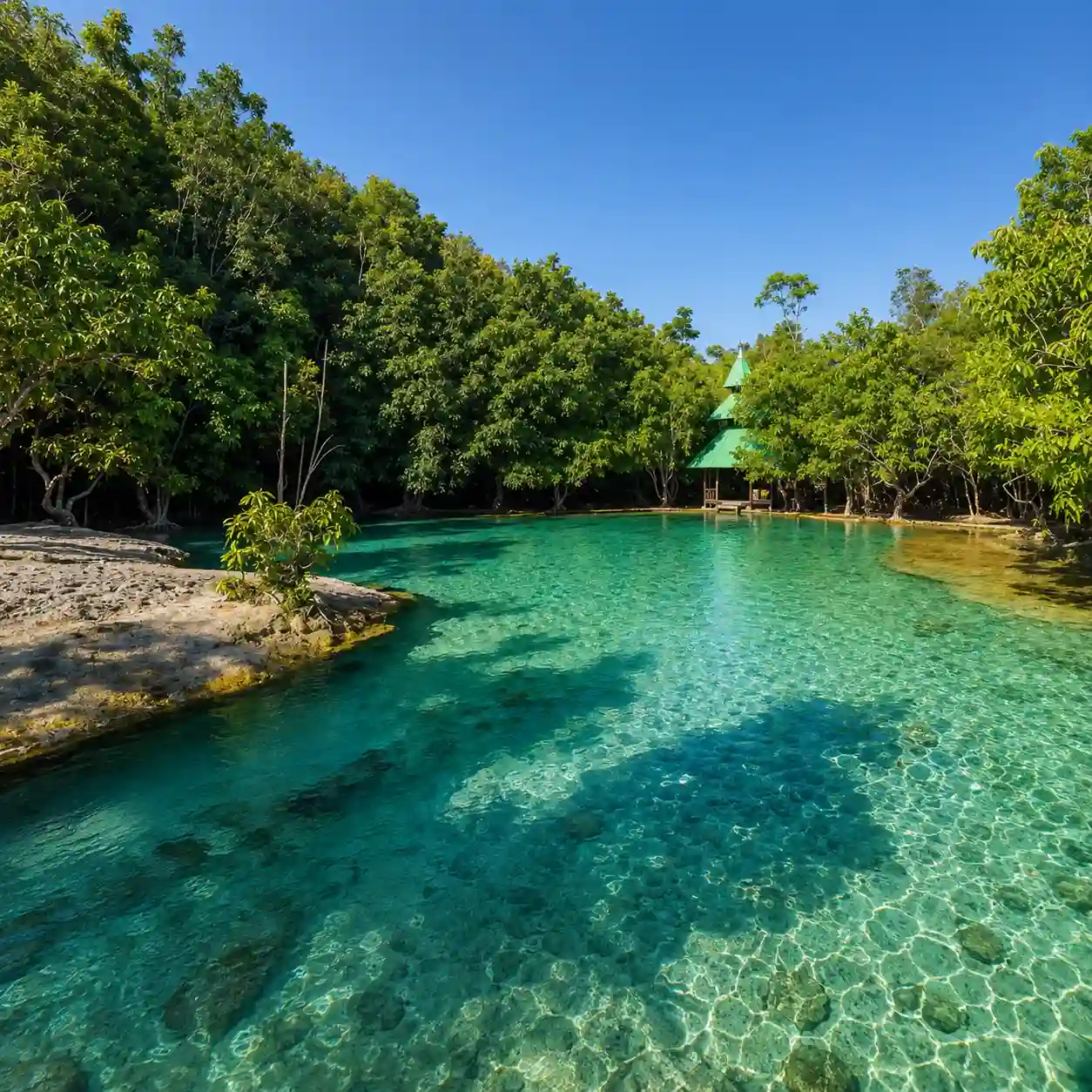 Emerald pool
