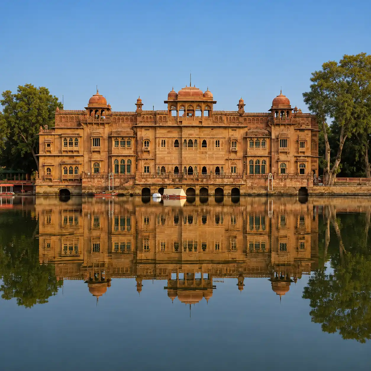 Gajner Palace Lake