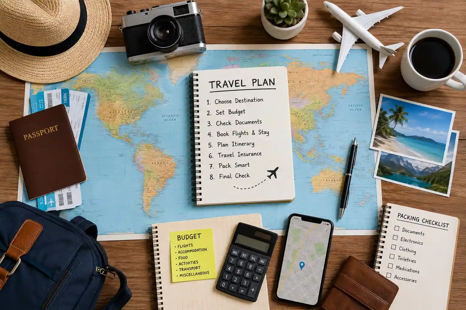 How to Plan a Trip: Step-by-Step Travel & Vacation Guide