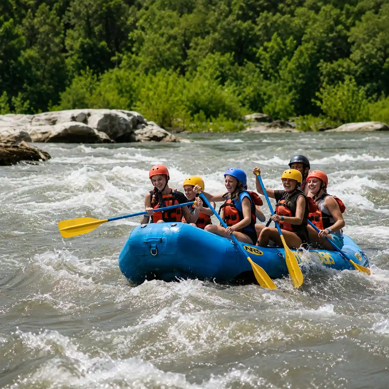 Water rafting