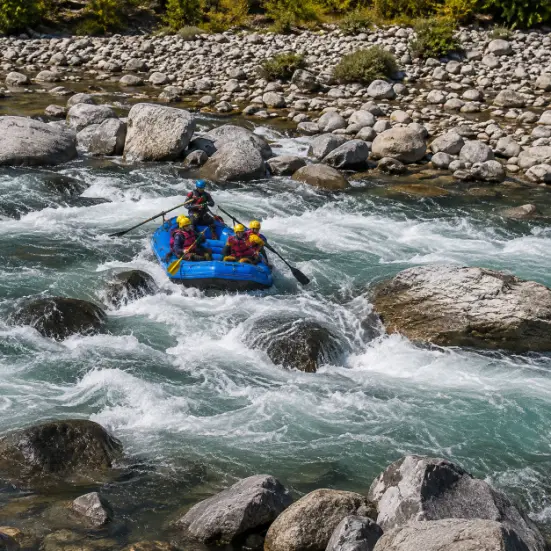 White Water Rafting on the Beas River